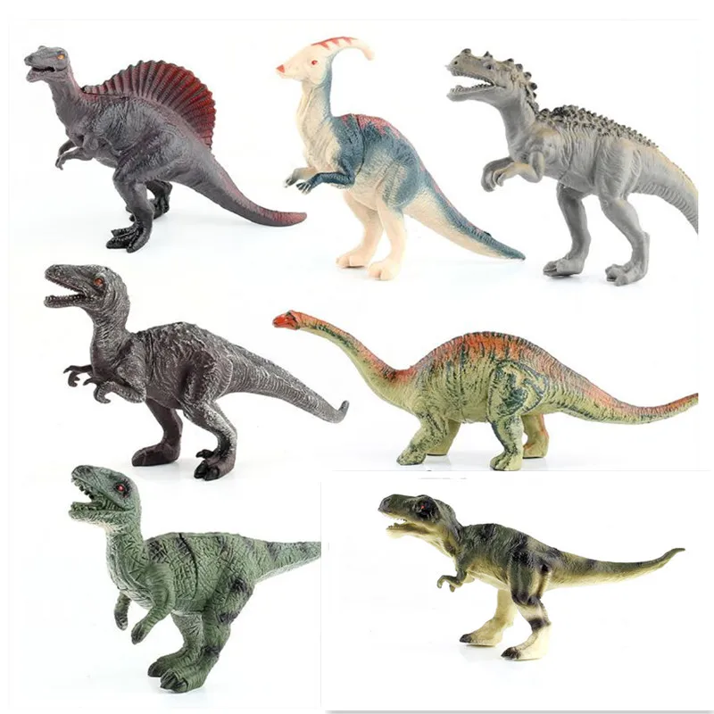 

13 styles Simulation Dinosaur Models toys Jurassic Tyrannosaurus Indominus Rex Triceratops Brontosaurus boys Gift Gifts for boys
