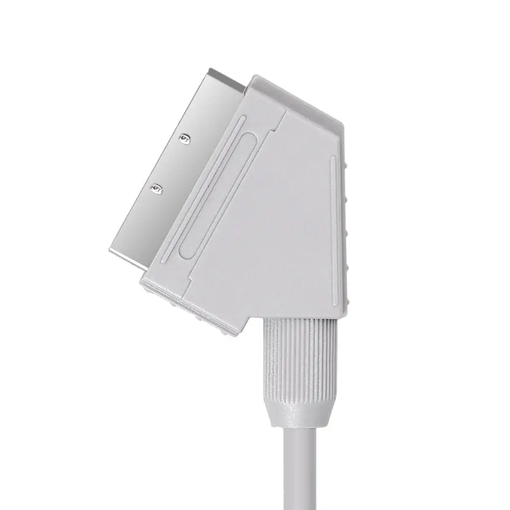 PROZOR 1 8 м настоящий кабель RGB Scart серая ТВ консоль Lead поддержка 720p/1080i HD система для