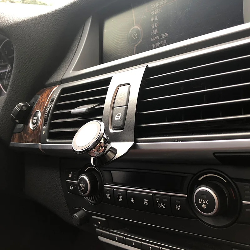 Для BMW X5 E70 2007 2013 X6 E71 2008 14 3 Цвета алюминиевый сплав мобильный телефон держатель