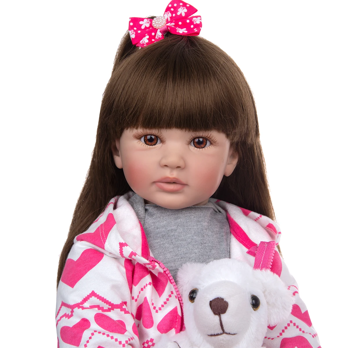 KEIUMI 60 см Новый дизайн куклы новорожденные младенцы тканевое тело Реалистичная