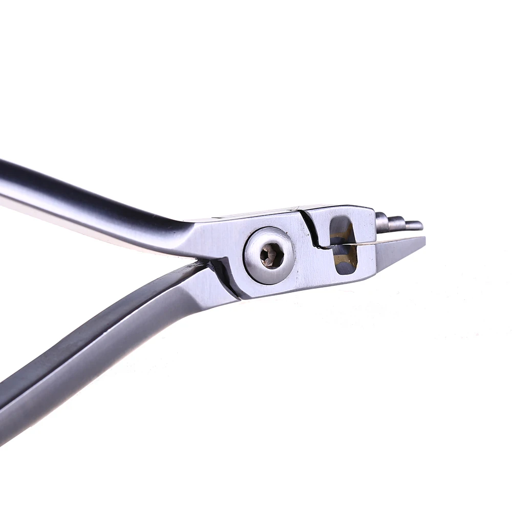 

Dental Orthodontic KIM Combination Pliers with Cutting Trapezoidal Tip Arch Wire Bending Forming Pliers Dentist Forceps Tools