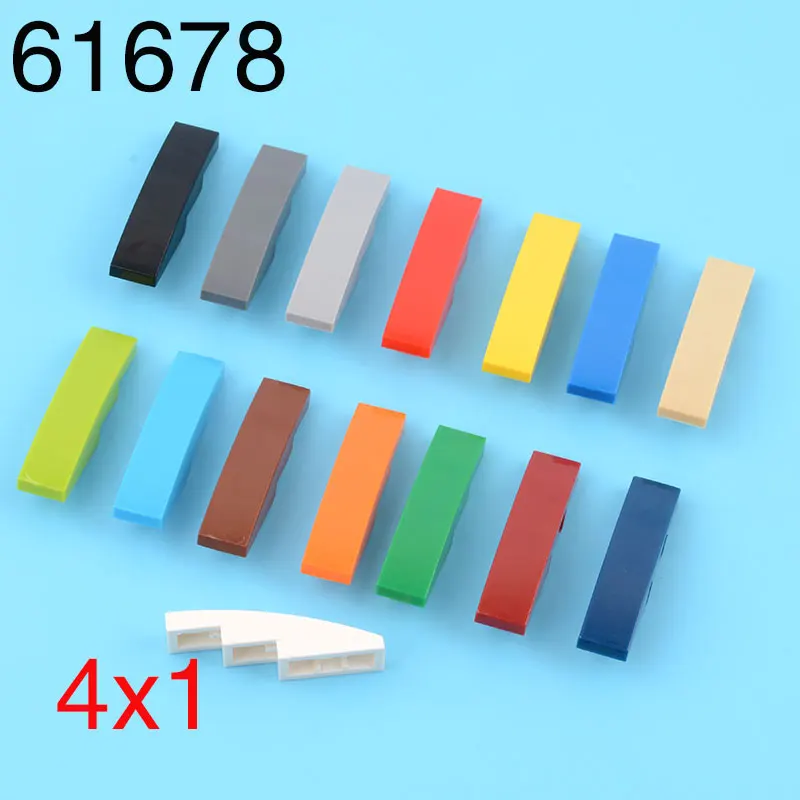 

Building streetscape DIY building block accessories moc-61678 11153 1 * 4 slope brick inclined panel children's toy parts ev3