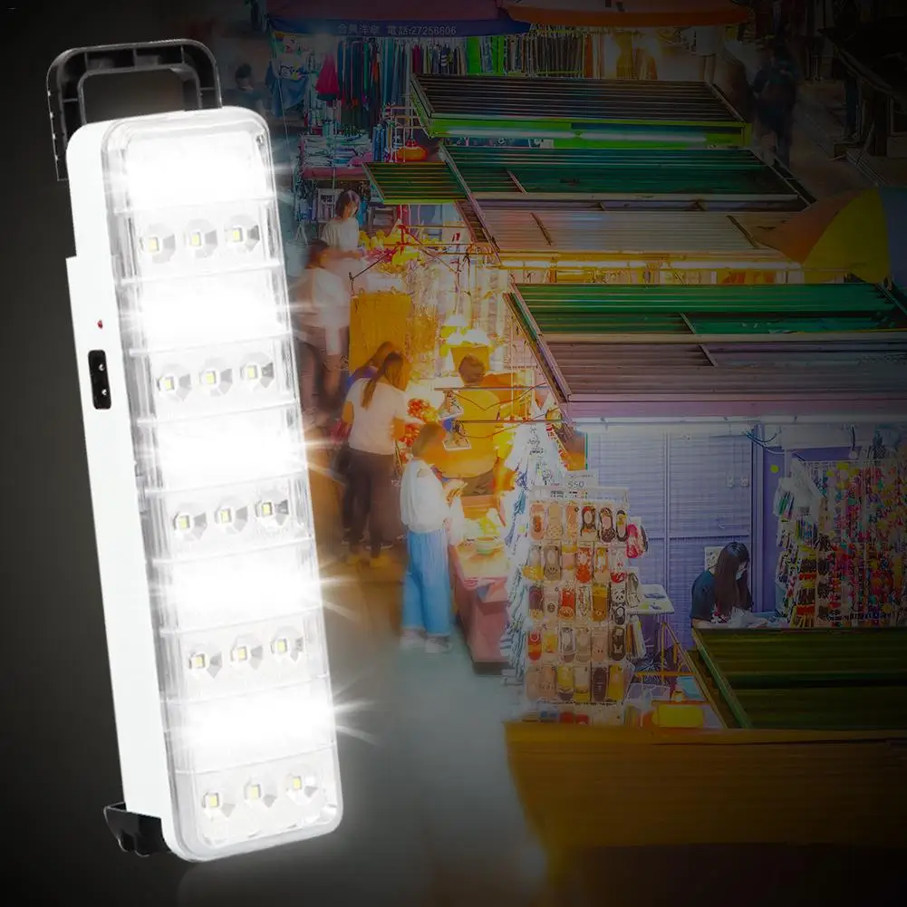 30 LED 30/60 светодиодный мульти-Функция Перезаряжаемые Emergy светильник флэш-светильник для дома лагерные Внешние 2100 мА/ч, литий Батарея 2 режима 10 м Диапазон - Цвет: 30 LED