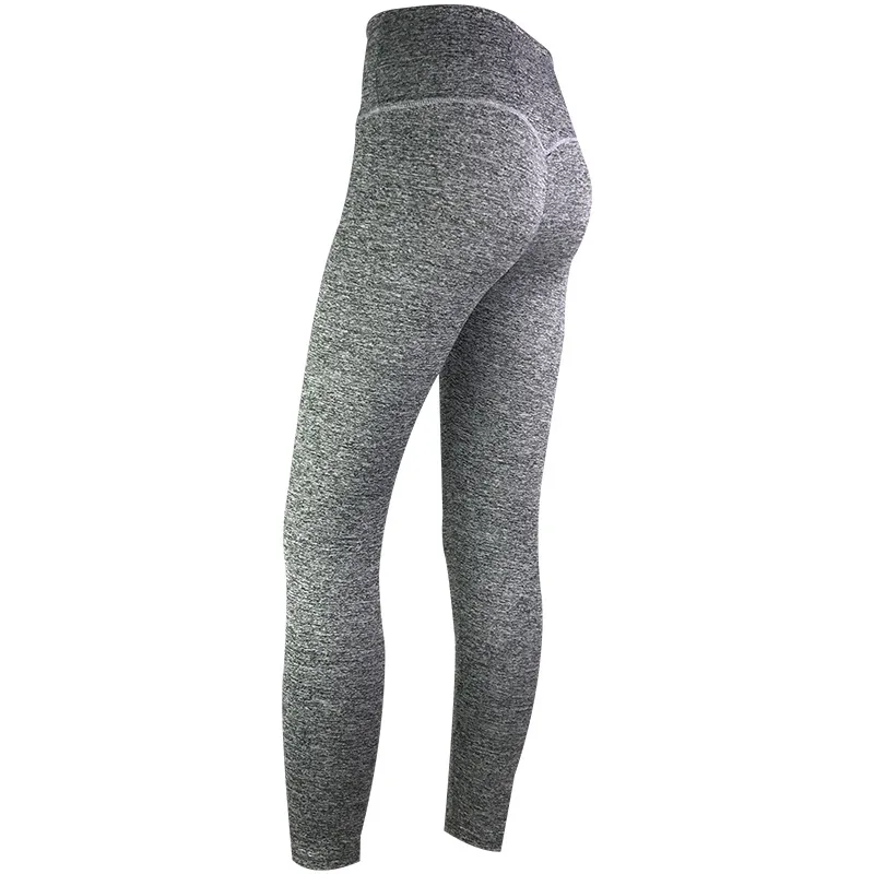 

High Waist Yoga Pants for Women Solid Elastic Sports Leggings Hip Lifting MC889