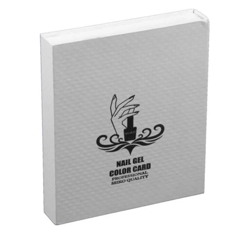 120/216 слотов цветная книга гель дисплей для ногтей демонстрации лака полка