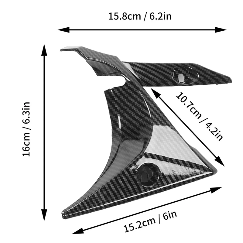 Верхняя сторона мотоцикла внутренняя обтекатель углеродное волокно для YAMAHA YZF-R1