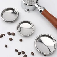 stainless steel blind bowl of espresso machine boiled 51 mm54mm58mm head back flush tool accessories