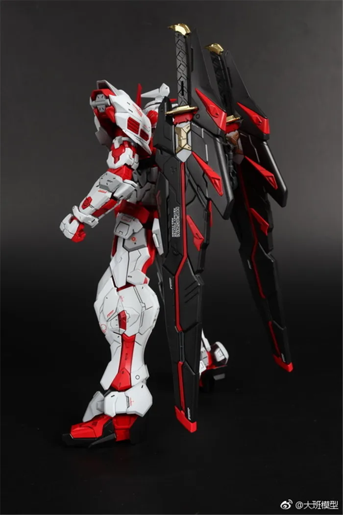 Аниме мобильный костюм Daban 8807 игрушки Gundam MG 1/100 MBF P02M красные семена астрая рамка