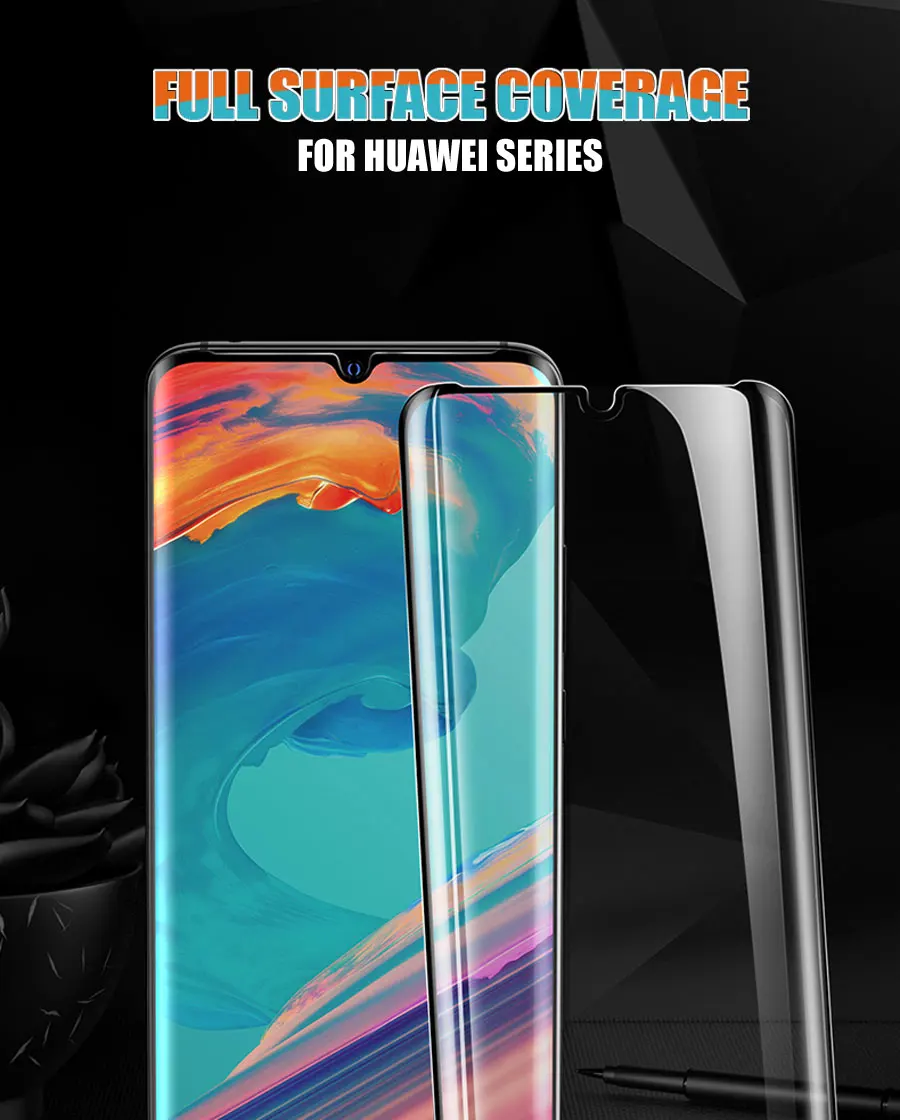 Закаленное стекло для huawei P30 Pro P30 Lite P smart Z Защита экрана для huawei mate 20 Pro 10 Lite 20 X защитное стекло