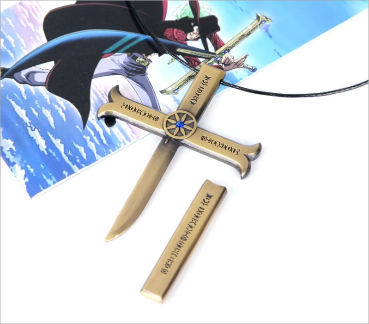 Цельный кулон из аниме дракул михок металлическое ожерелье горячая распродажа