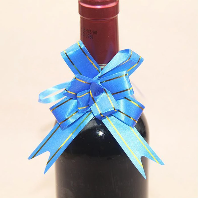 Подарочная упаковка ленты с бантом 100 шт./лот для упаковки подарков товары