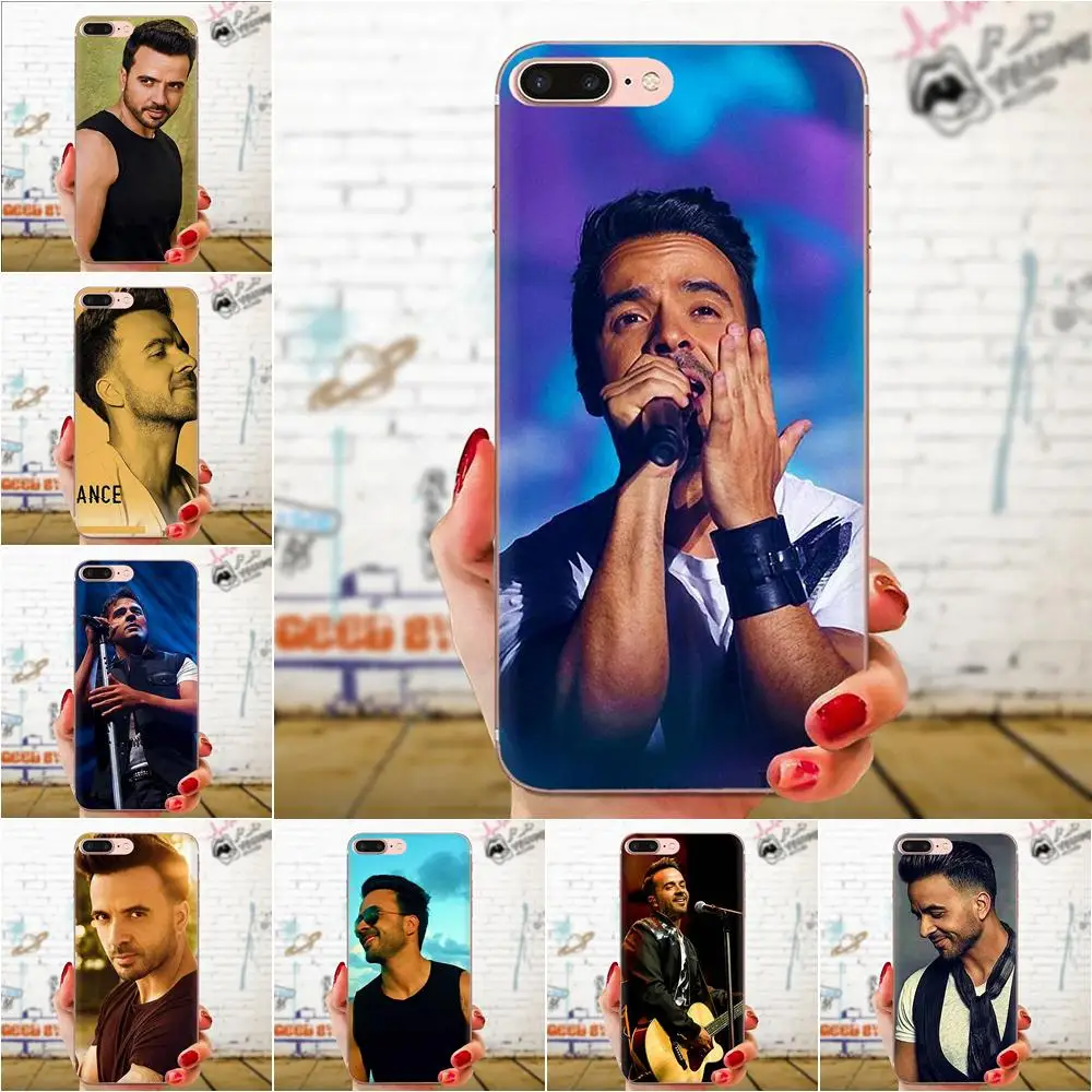 Луис фонси чехол для телефона из мягкого силикона ТПУ с рисунком прозрачные