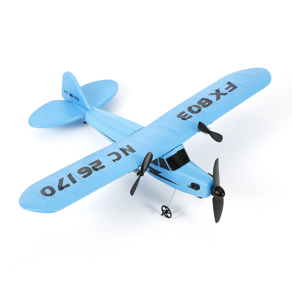 RC Plane Glider Cessna FX 803 ZC EPP 120 м 2 4 г ТРК Электрический пенный пульт дистанционного