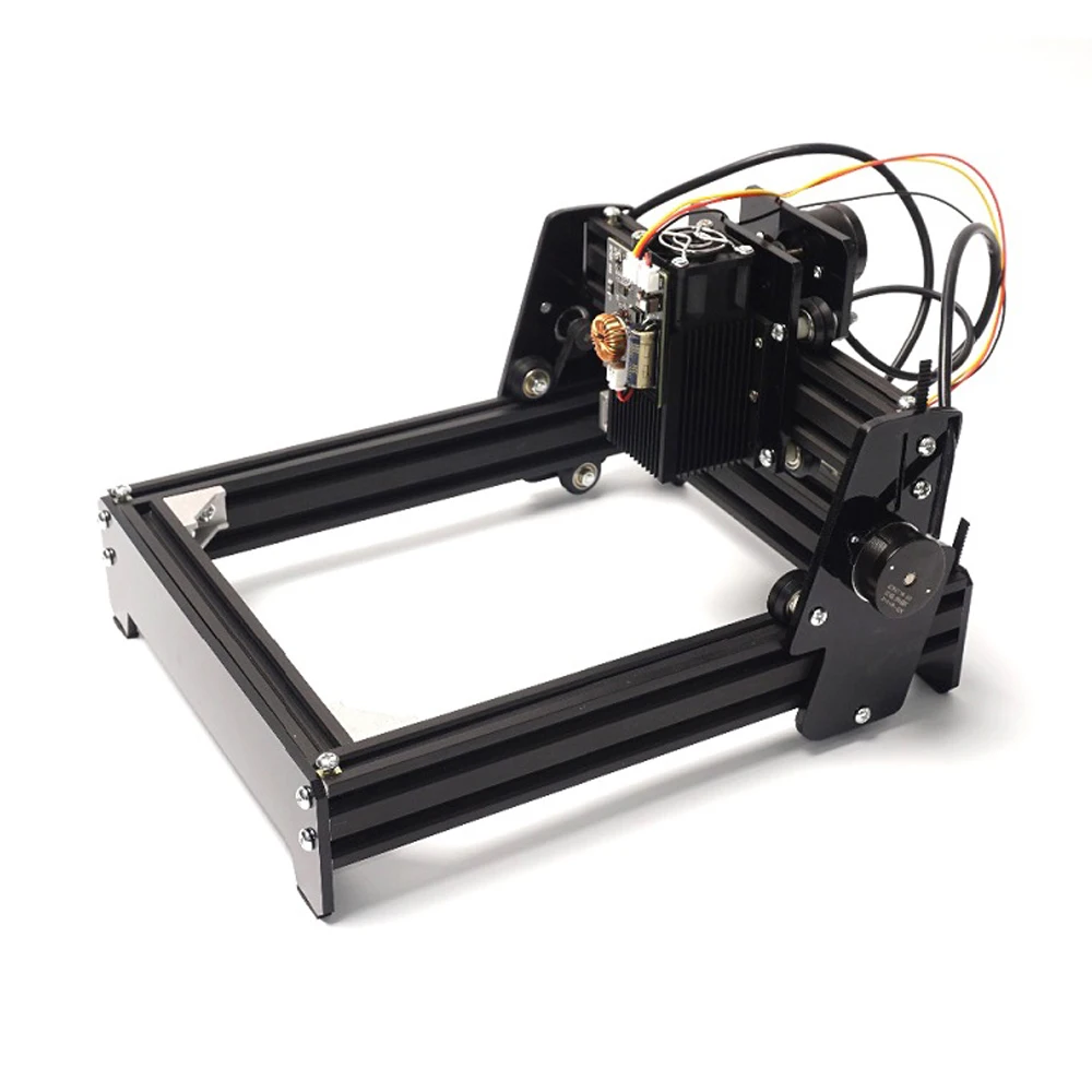 15W Лазер AS-5 10000мВт/15000мВт CNC DIY Гравировальная машина/Металлическая гравировальная машина Рабочая зона 14 x 20см Router on.