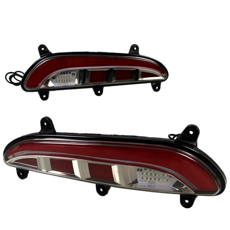 Мульти Светодиодный отражатель заднего тормоза Противотуманные фары бампер