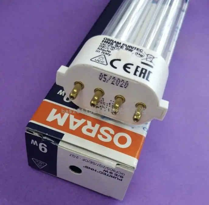 PURITEC ОВВ S/E 9W GCF9DS/2G7/SE/снимается 11 Вт GCF11DS/2G7/SE/снимается UV C светодиодные лампы 11W UVC 4