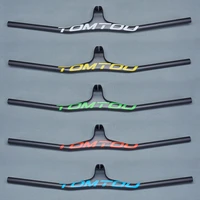 tomtou carbon bicycle mtb one shaped handlebar riser 17 degrees bike mountain integrated bar 660680700720740760780800mm