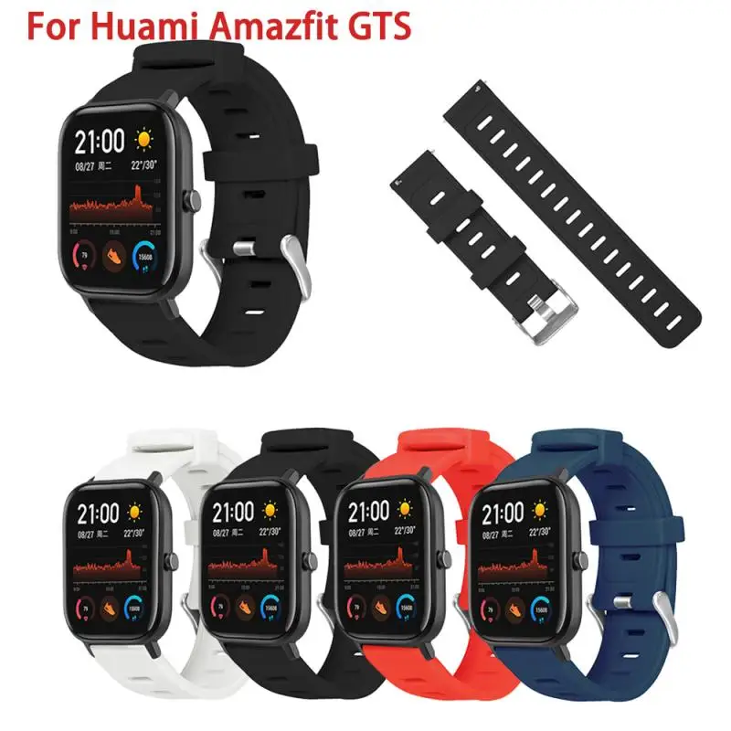 Силиконовый ремешок для часов Huami Amazfit GTS 20 мм умных спортивный сменный Браслет