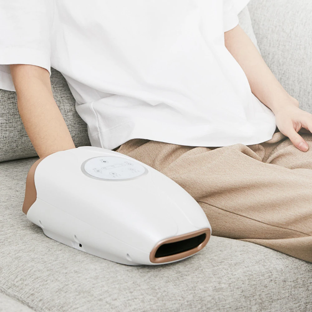 Prix Masseur à Compression D'air Pour Les Mains, Chaud, Soulagement De La Douleur Au Poignet, Prise Américaine, 100-240V
