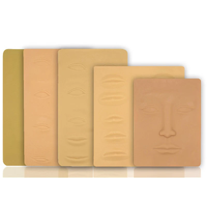 3D Силиконовая тренировочная кожа для татуировок искусственный макияж