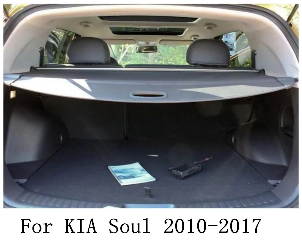 Защитный щит для багажника автомобиля 10 17 KIA Soul 2010 2017 автомобильные аксессуары