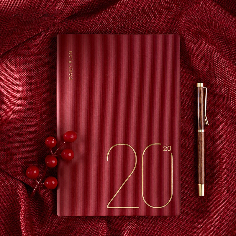 Простой утолщенный блокнот формата A5 для планирования 2020 органайзер недели на 365