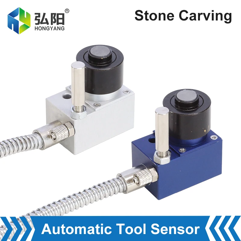 Automatic Tool Sensor CNC Z Axis Tool Pressure Sensor Tool Setting Gauge 4-Wire CNC Machine Tool Stone Carving