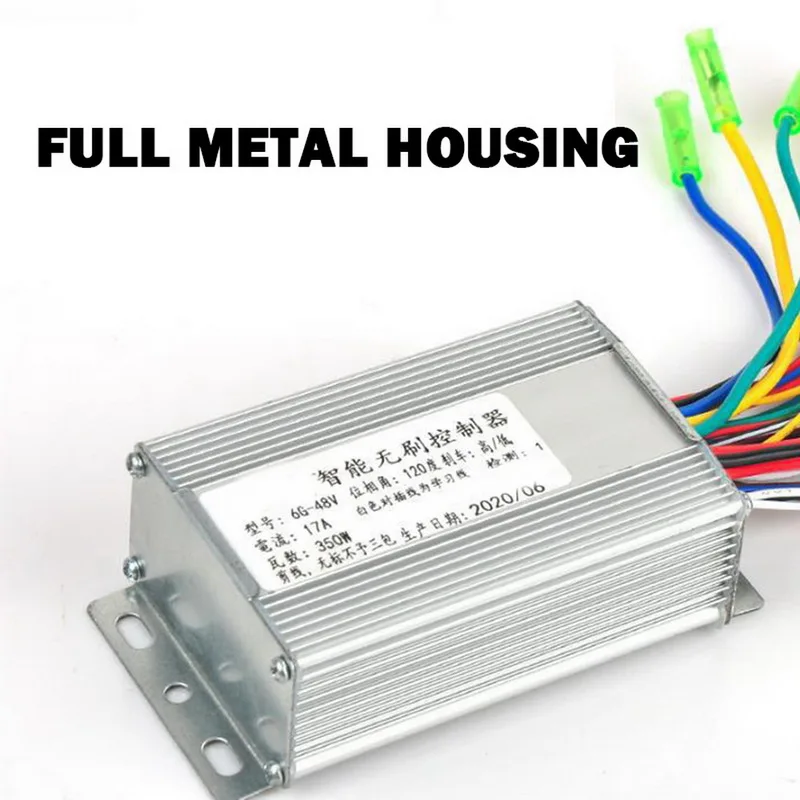 Регулятор скорости бесщеточного электродвигателя постоянного тока 36 В/48 В 350 Вт