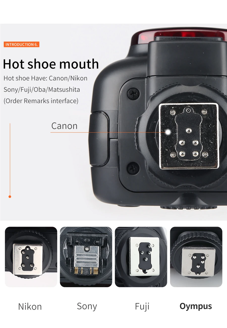 Фотовспышка Godox TT685 TT685C TT685N TT685S TT685F TT685O ttl HSS для камеры Canon Nikon sony Fuji Olympus