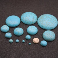 3 4 6 8 10 12 14 16 18 20 25 30 35 mm white blue turquoise beads cab cabochon natural stone beads for diy earring jewelry making