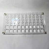 acrylic board for lubricate switch mechanical keyboard switch tester base double layer acrylic lube modding station 20 switches