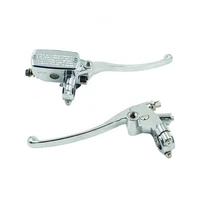 2pcs 22mm hydraulic brake upper pump motorcycle clutch levers for honda joker 78 motorcycle accessories