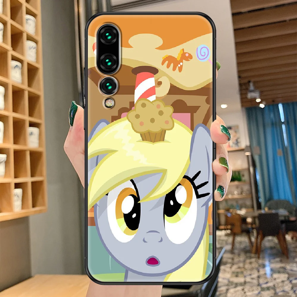 

Cartoon Little Pony Phone case For Huawei P Mate P10 P20 P30 P40 10 20 Smart Z Pro Lite 2019 black soft shell art prime tpu Etui