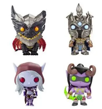 

WOW ILLIDAN & ARTHAS & SYLVANAS Виниловая фигурка Модель Коллекция игрушек