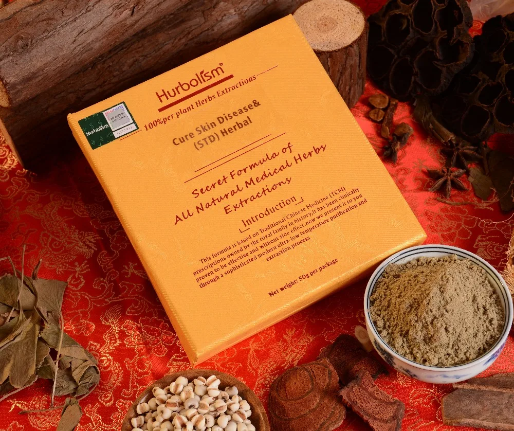 Hurbolism новое обновление TCM травяной порошок для лечения ЗППП и уничтожения