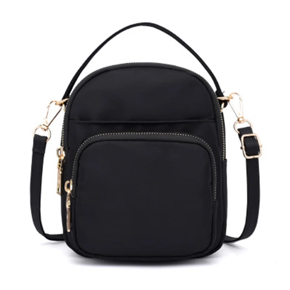 

Small Crossbody Purse Nylon Waterproof Shoulder Phone Bag Multilayer Women Casual Handbag New