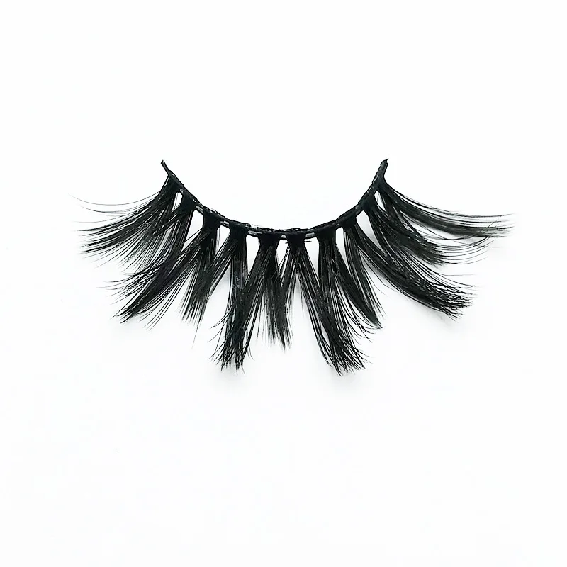 Глаза для танцев 5 пар 5D искусственной норки ресницы крест длинные макияж клей
