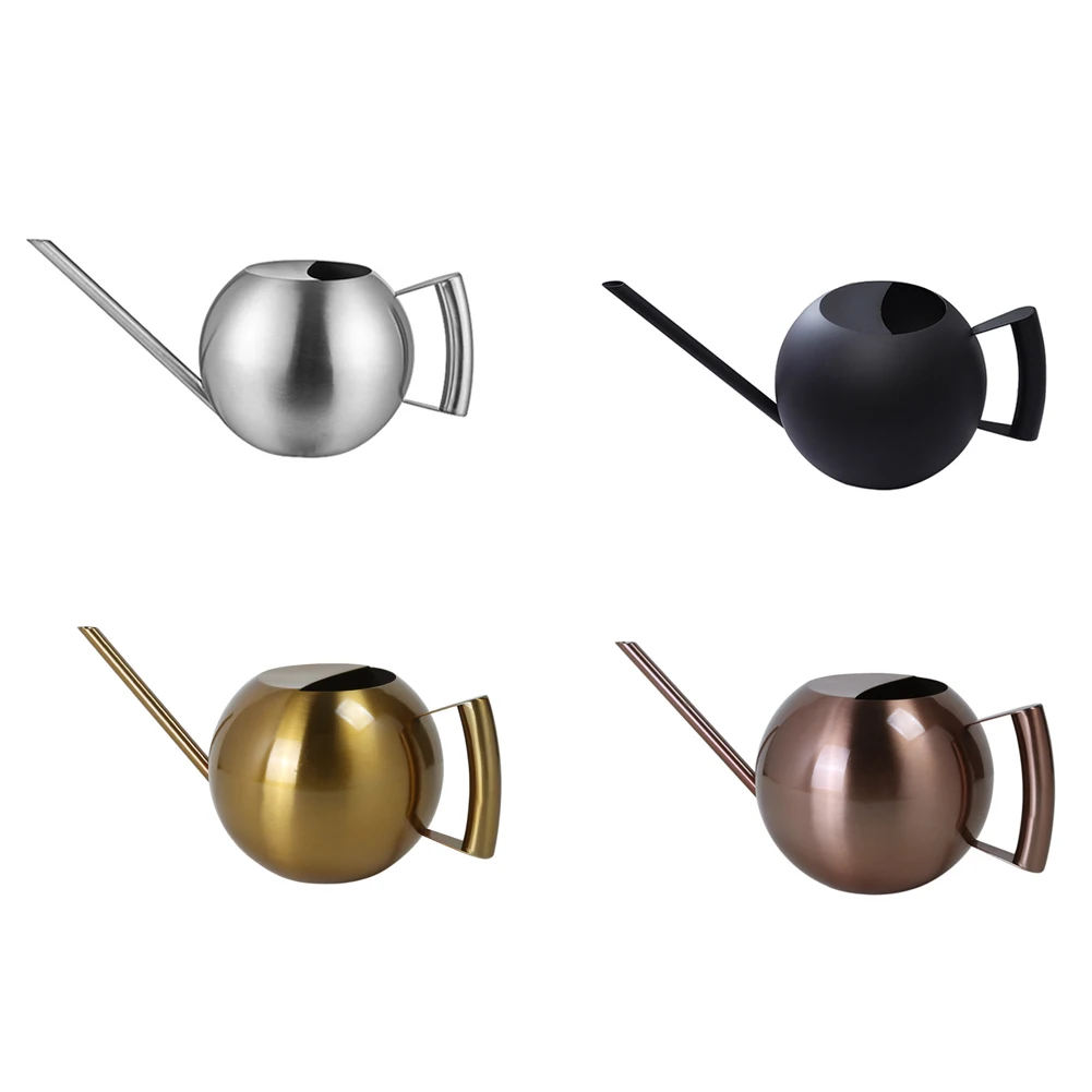 

Stainless Steel Watering Pot Mini Long Mouth Sprinkling Pot Garden Flower Plants Watering Cans For Indoor Outdoor Plant Watering