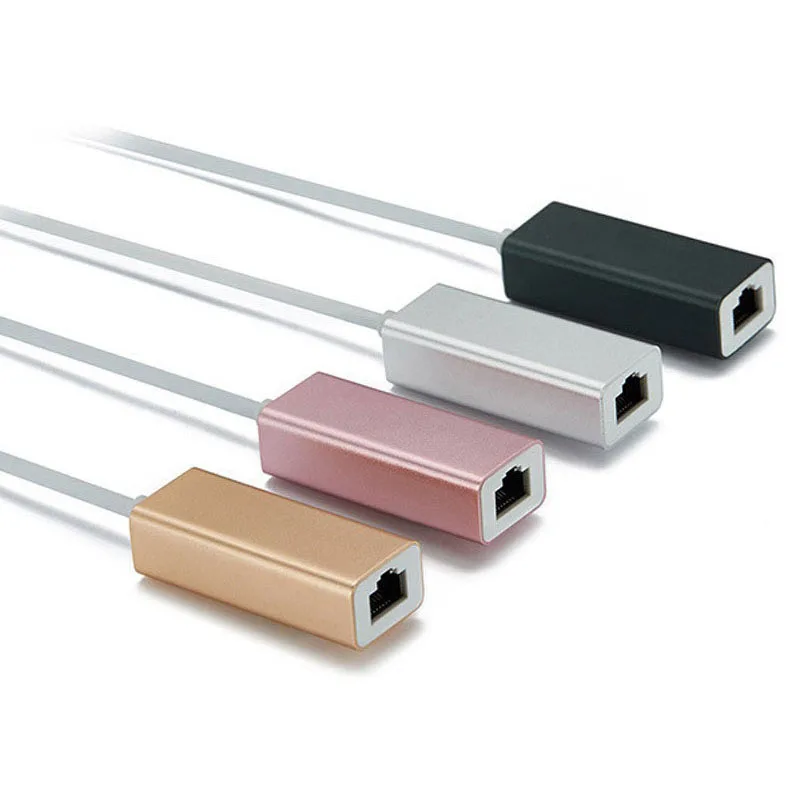 10/100/1000 Мбит/с проводной USB C Ethernet сетевой адаптер Тип RJ45 сетевая карта