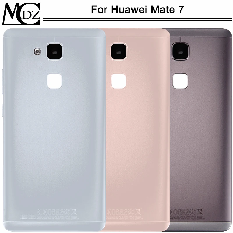 Крышка батарейного отсека для Huawei Ascend Mate 7 MT7-TL10 задняя крышка корпуса телефона