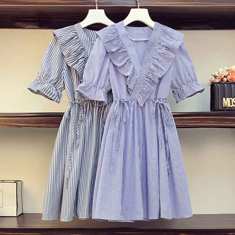Женское повседневное осеннее платье 2020 женское модное в Корейском стиле летнее