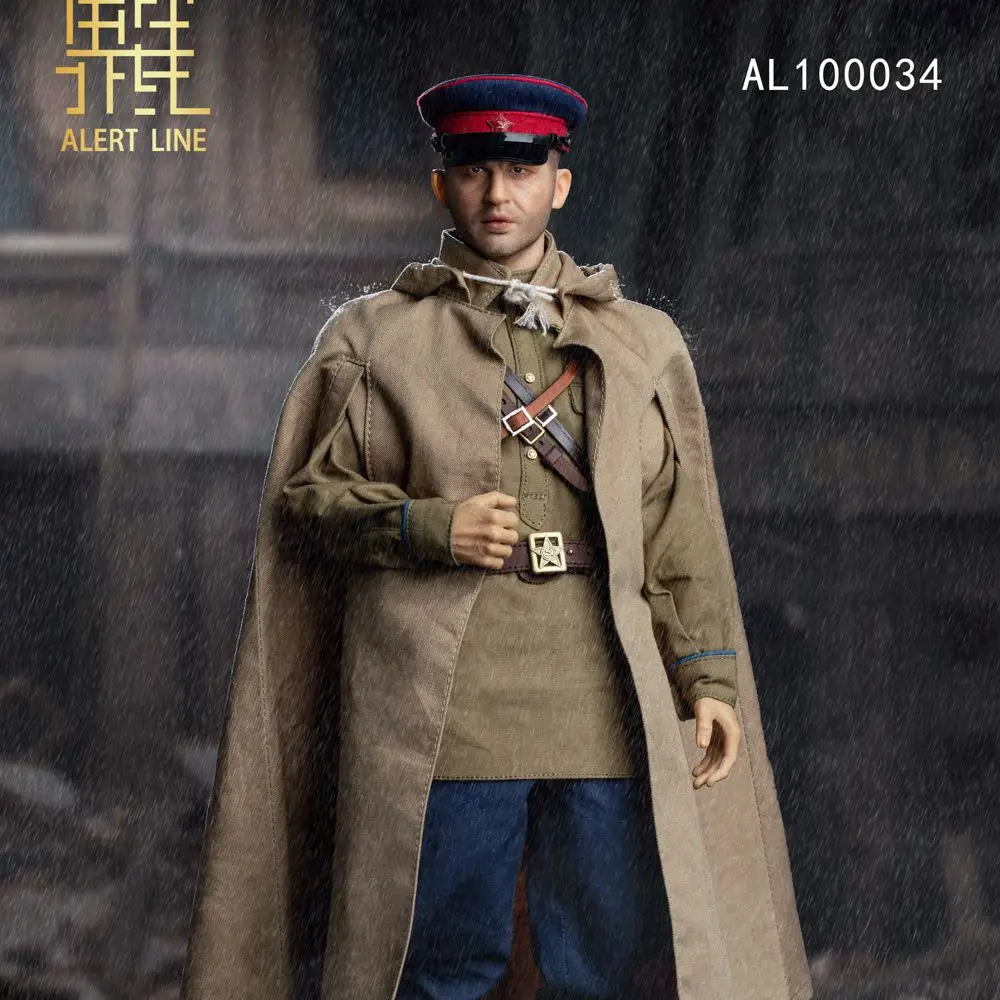 

1/6 линия оповещения AL100034 советская модель сотрудника NKVD полный комплект Мужская экшн-фигурка 12 дюймов