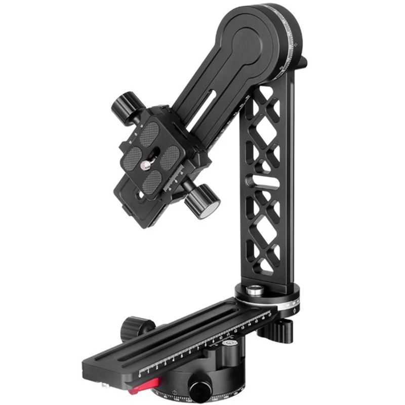 

720Pro-2 360 Degree High Coverage Panoramic Tripod Head With Extended Qr Plate And Nodal Slide Rail For Digital Camera