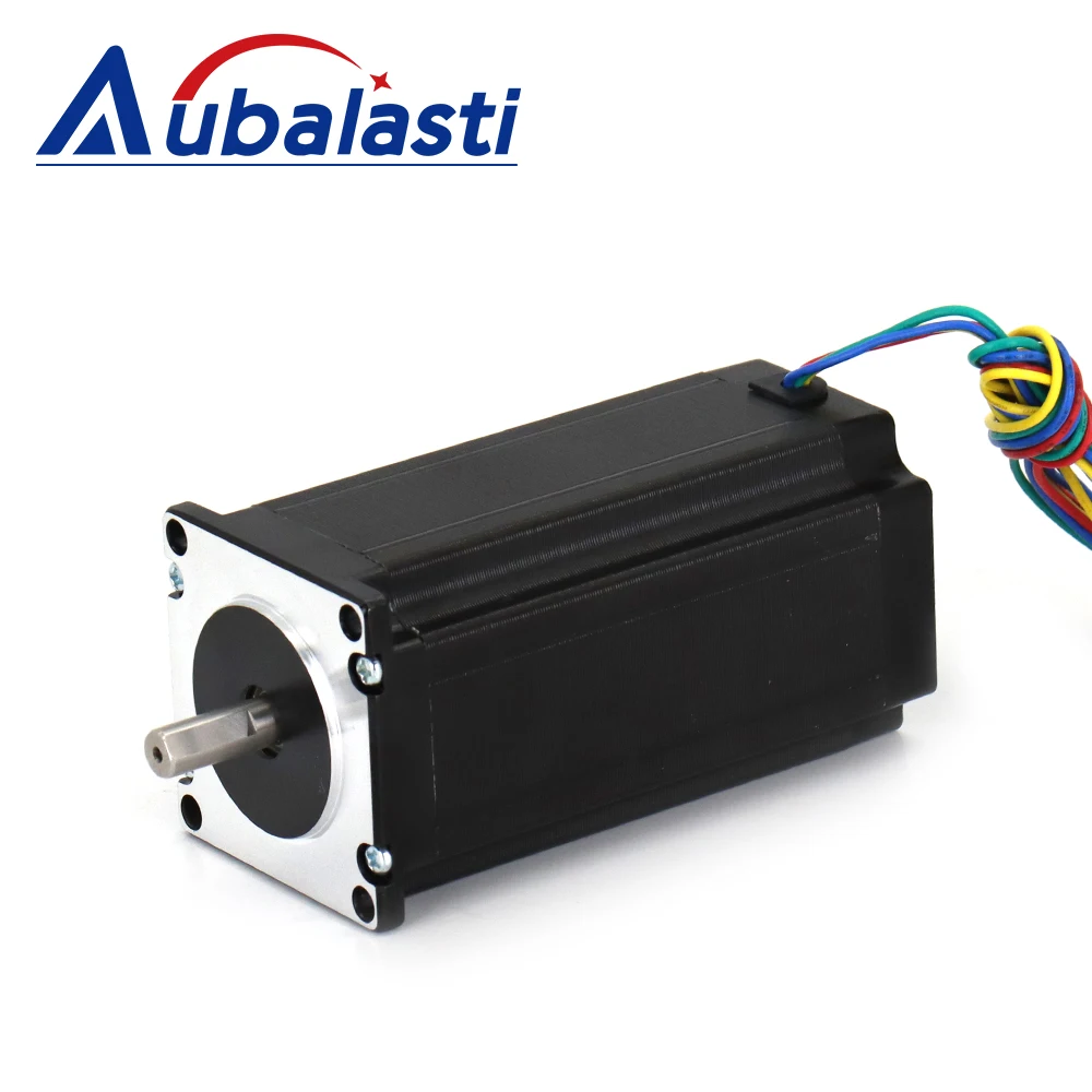 Aubalasti NEMA23 Шаговый двигатель с ЧПУ 57x82 мм 4-выводный 3A 2 Нм D = 8 6 35 для 3D-принтера