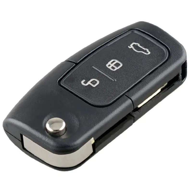 Автомобильный чехол для ключей Fob с откидной крышкой F021 Ford Fiesta Focus 2 Ecosport Kuga