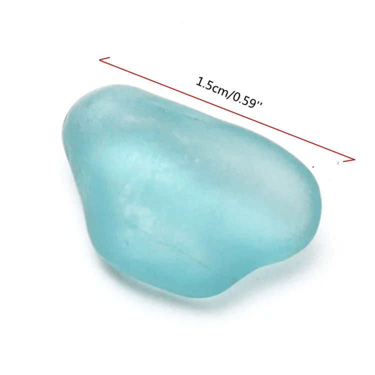 20 штук Одежда для пляжа Стекло бусины разноцветные оптом синий зеленый