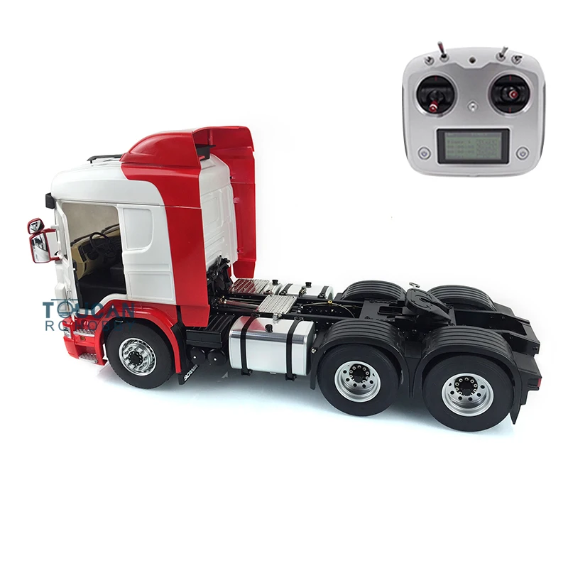 

LESU 1/14 RC 6*6 Metal Chassis Servo Hercul Sca Tractor Truck Painted Cabin THZH0578-SMT5