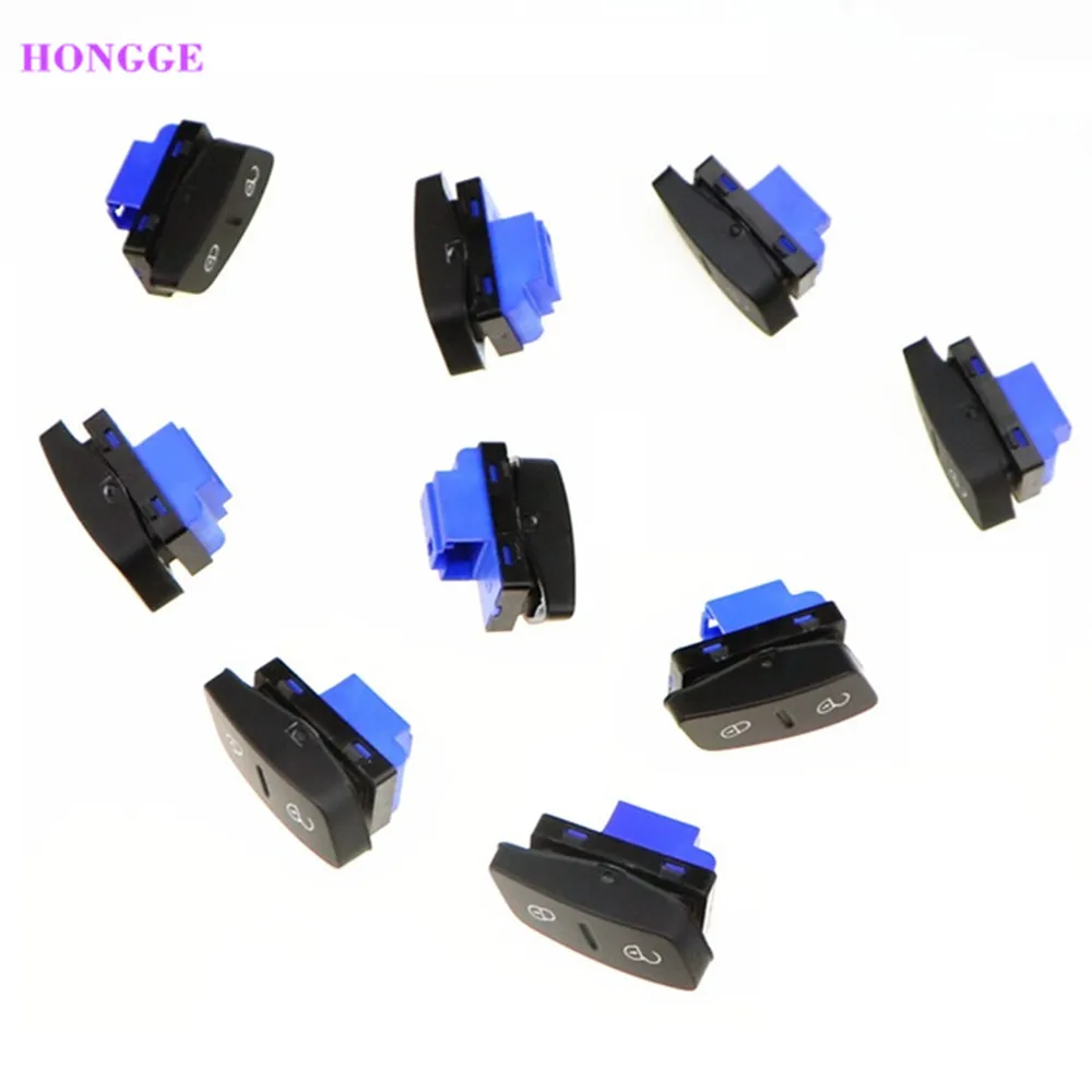 

HONGGE Qty 10 NEW Driver Side Central Locking Switch For Golf MK5 Rabbit Seat Alhambra 1K0 962 125 B 1K0962125B
