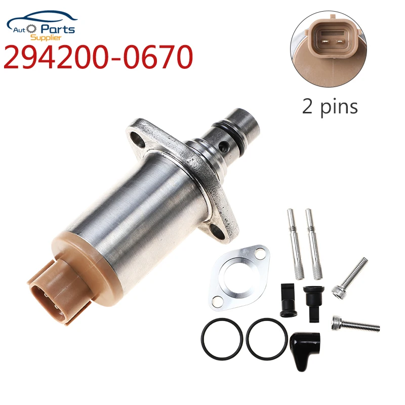 Common Rail Fuel System Pump Suction SCV Valve 294200-0670 for ISUZU 6HK for HINO J08 J05 for Nissan UD High Quality