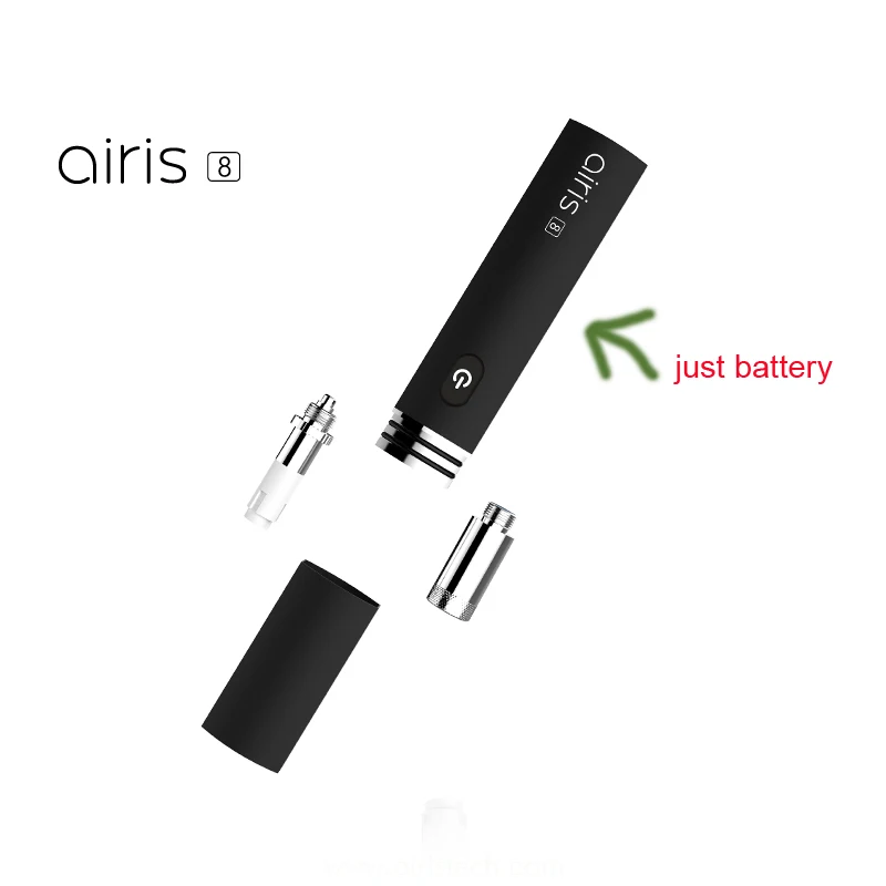 100% Оригинальный Airistech Airis 8 Аккумулятор с двойной функцией Dab & Dip вейп ручка воском